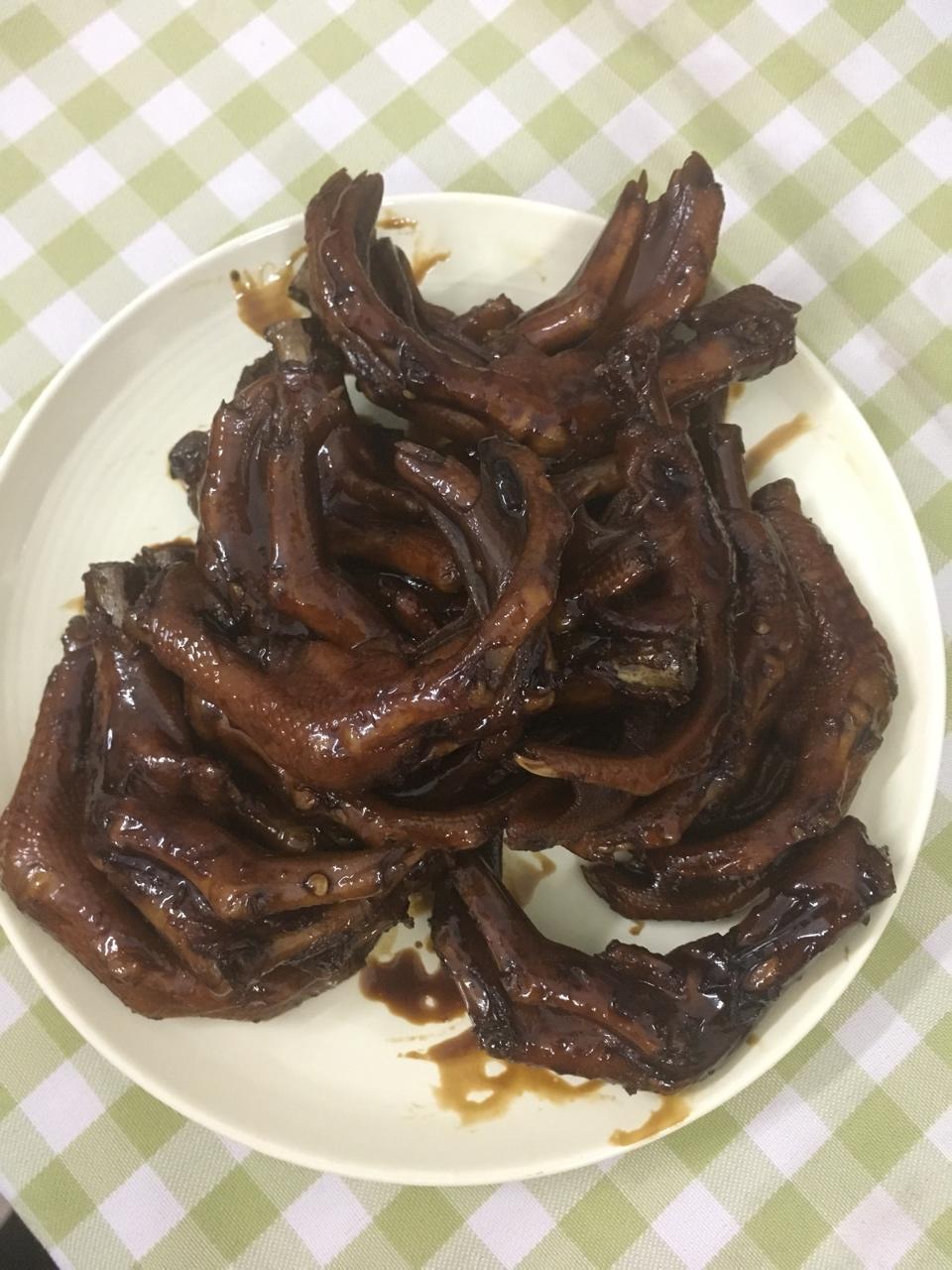周黑鸭味～～～鸭翅 鸭爪