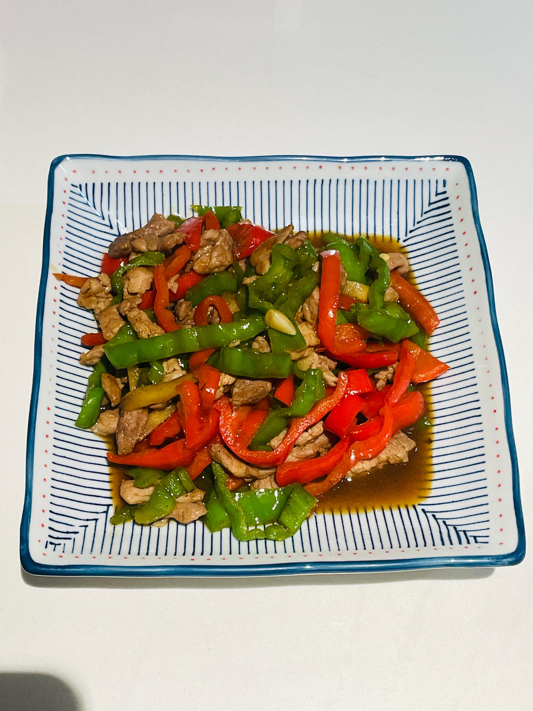 ‼️好吃到舔盘的青椒肉丝盖浇饭