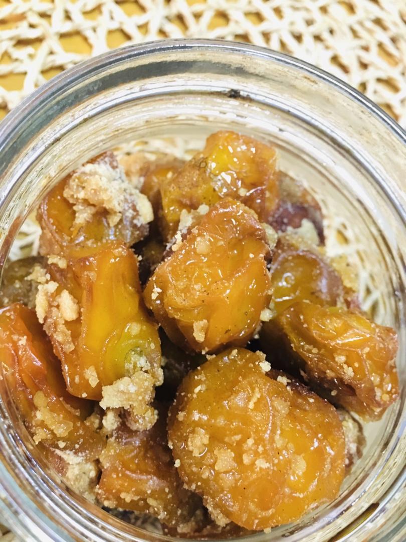 美味的冰糖金桔蜜饯（止咳，化痰，老少皆宜）