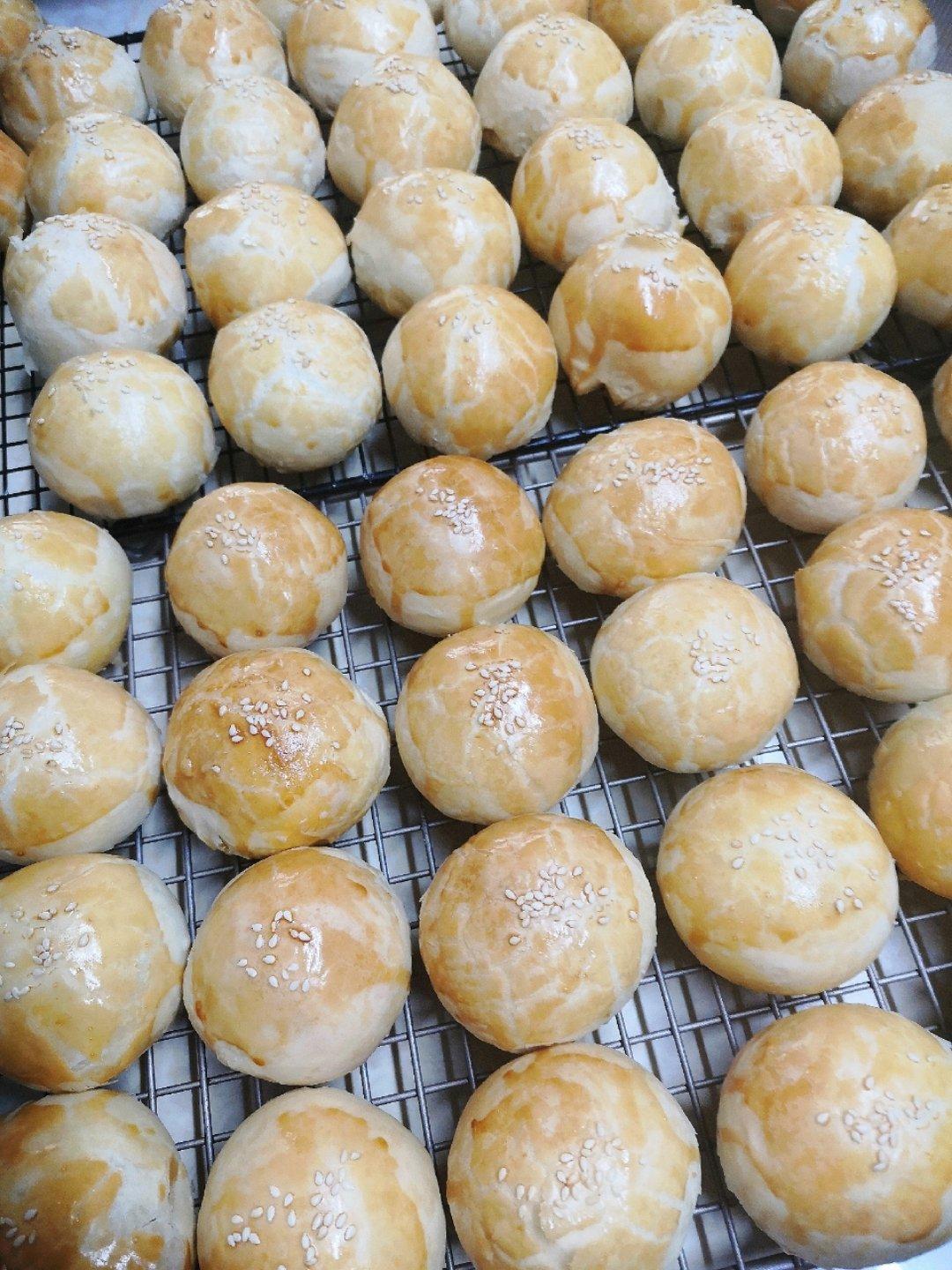 蛋黄酥，手工蛋黄酥