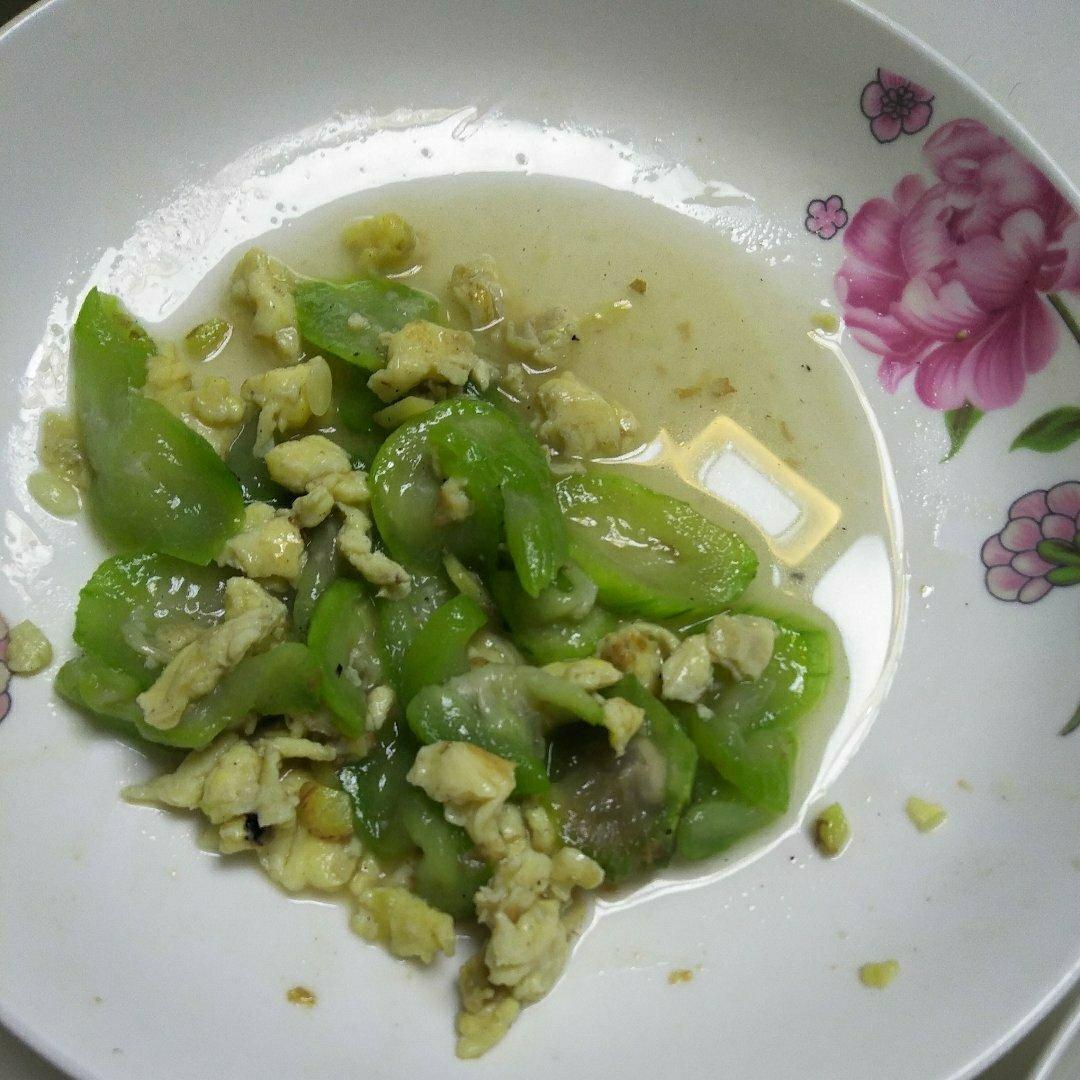 丝瓜炒蛋