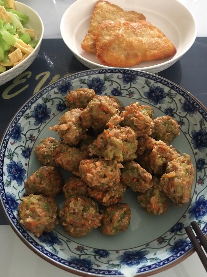 青萝卜丸子