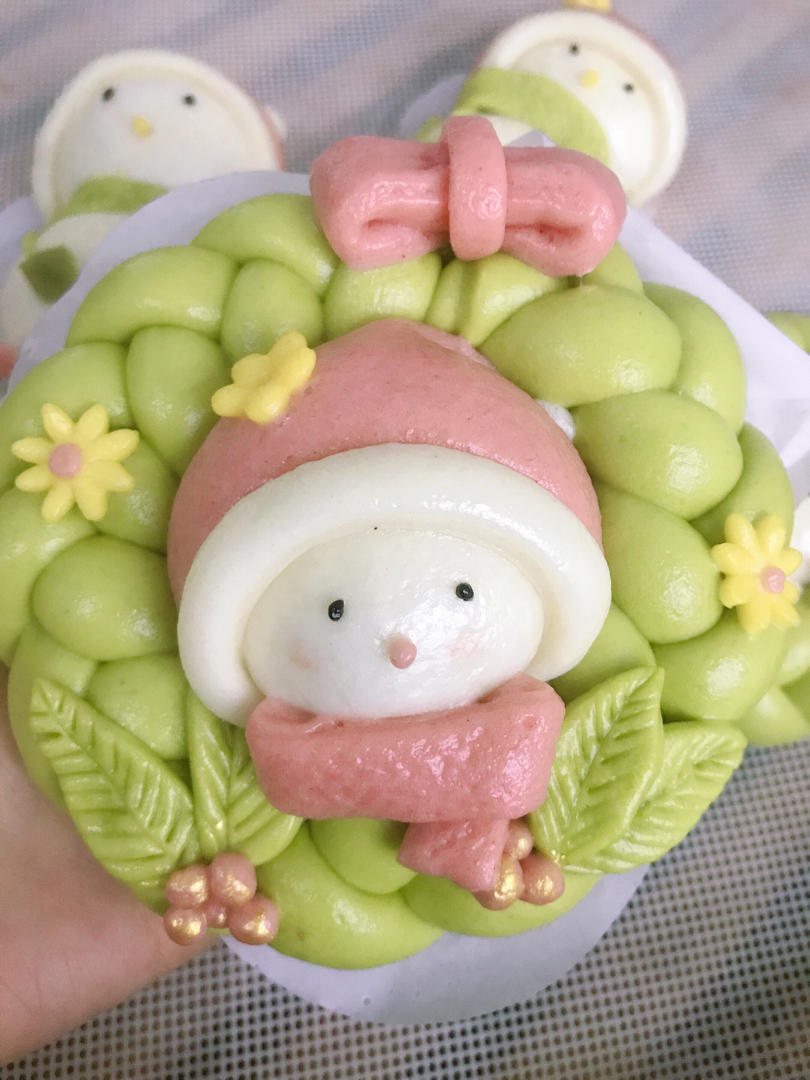 指南露 I 造型馒头的三要素（附圣诞花环造型视频菜谱）