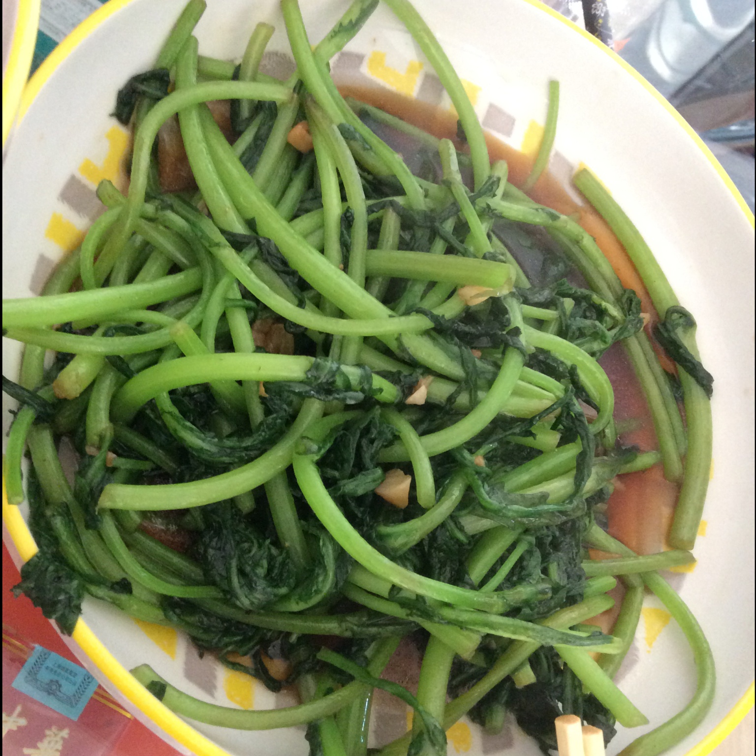 清炒茼蒿