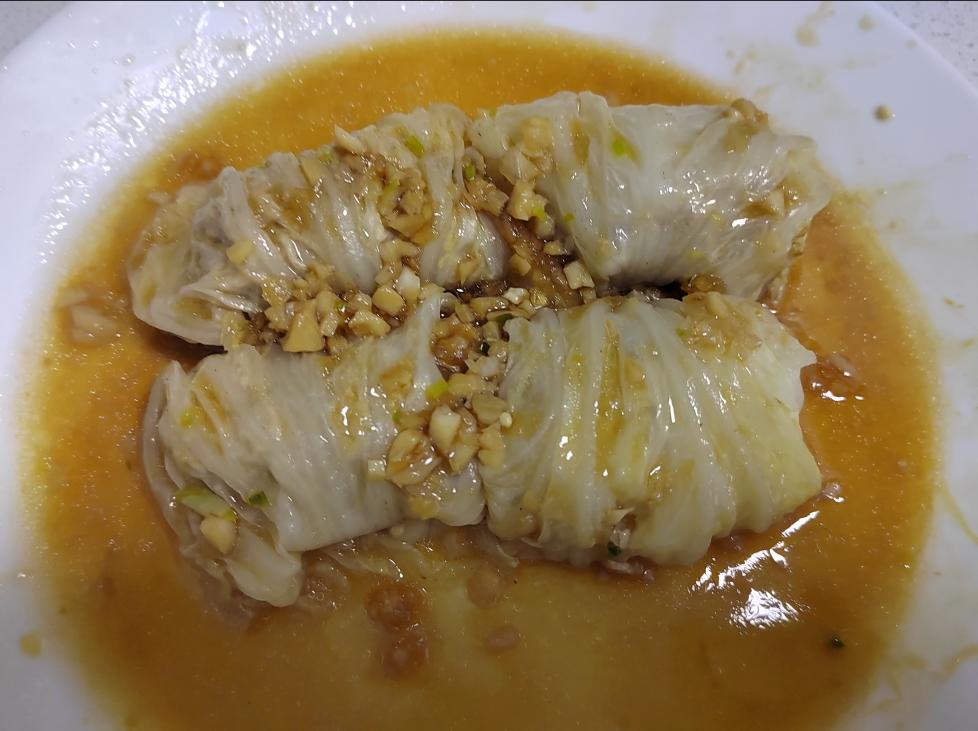 肉酿白菜卷