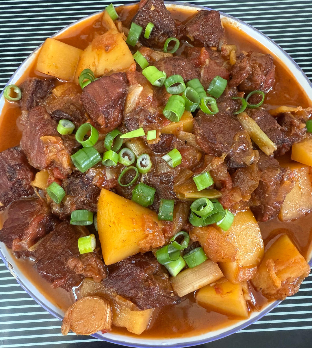 番茄炖牛腩