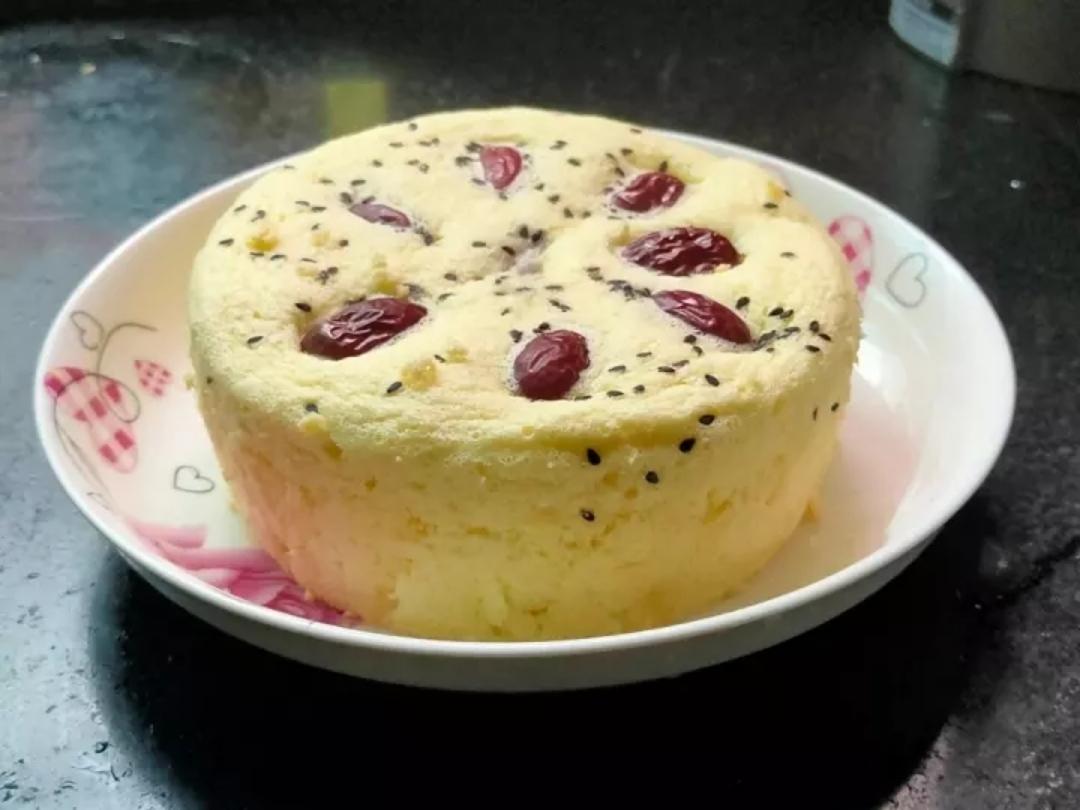 家庭版蒸蛋糕