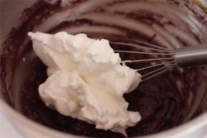 紫薯芋泥布丁奶盖蛋糕①温柔淡紫色戚风 | c76烤箱食谱的做法 步骤5