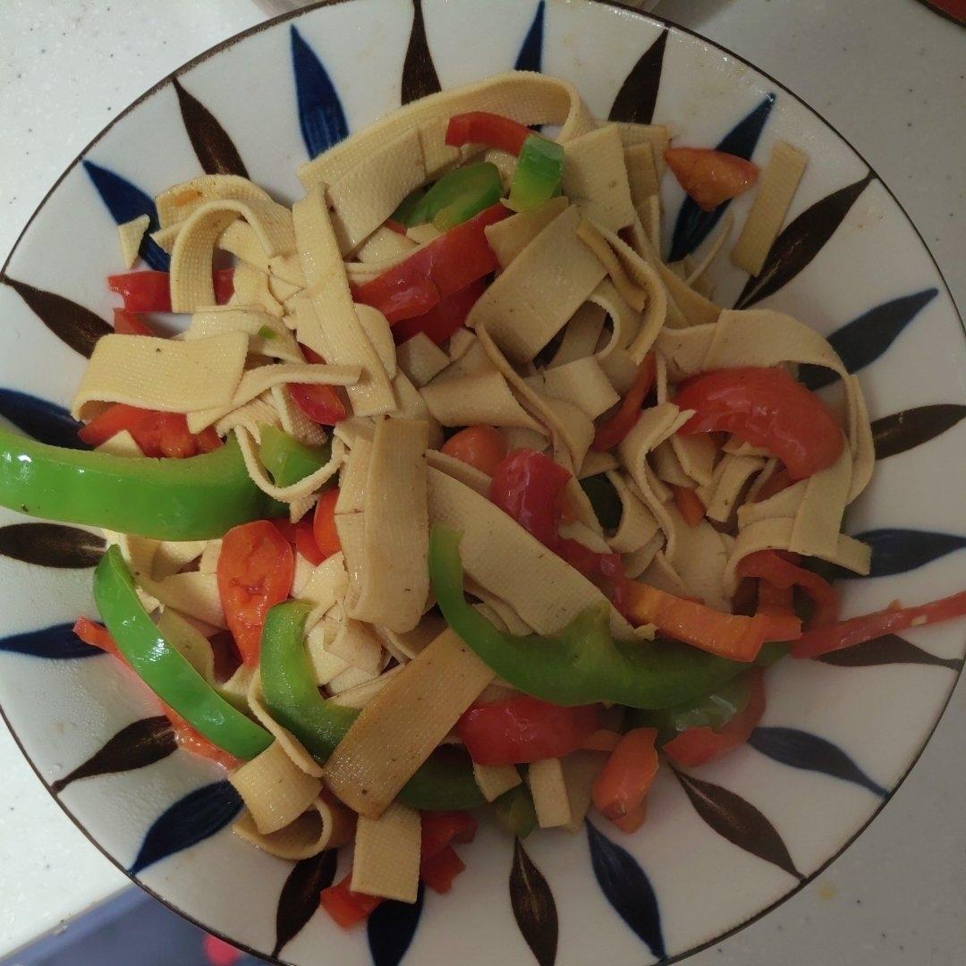 比肉还好吃的青椒炒千张