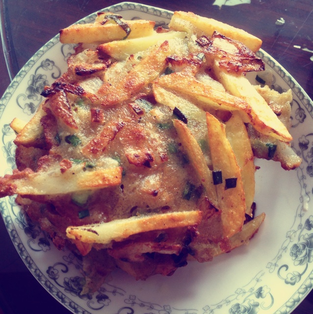 土豆洋葱煎饼