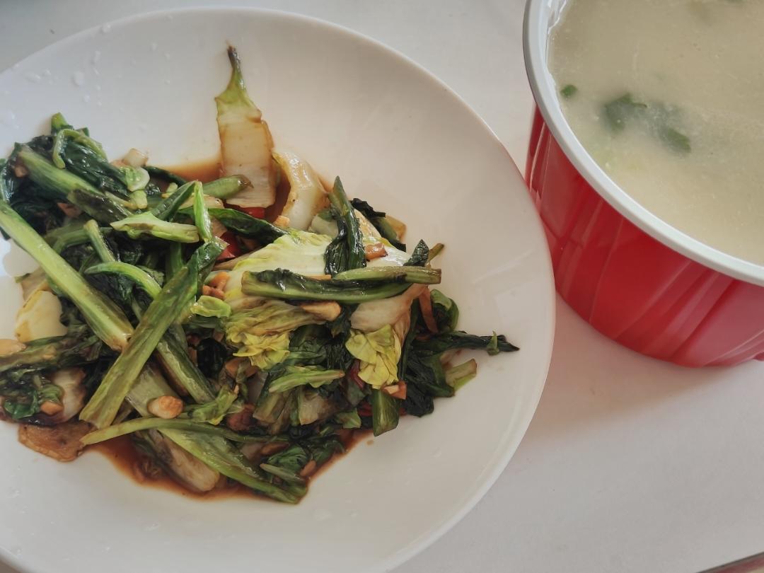蒜蓉油麦菜（蚝油）