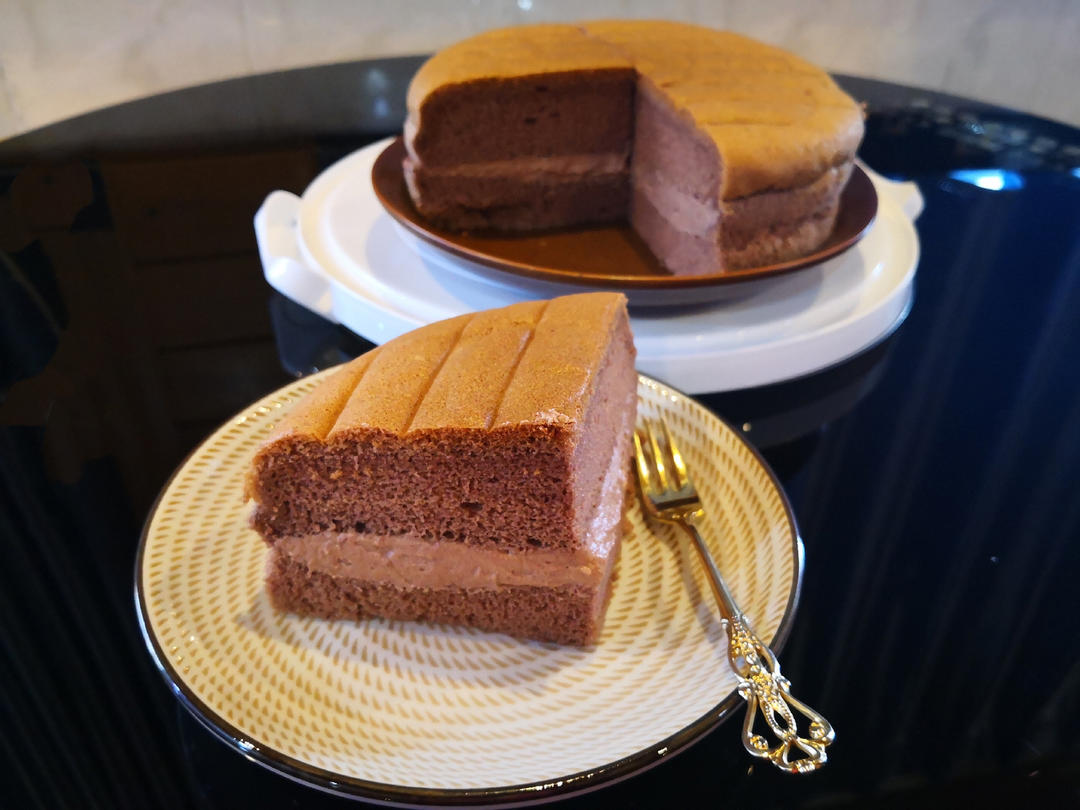 6寸加高~咖啡☕戚风