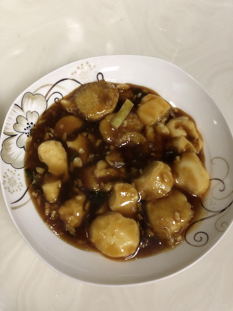 🔥超快手～酱汁日本豆腐，外酥里嫩