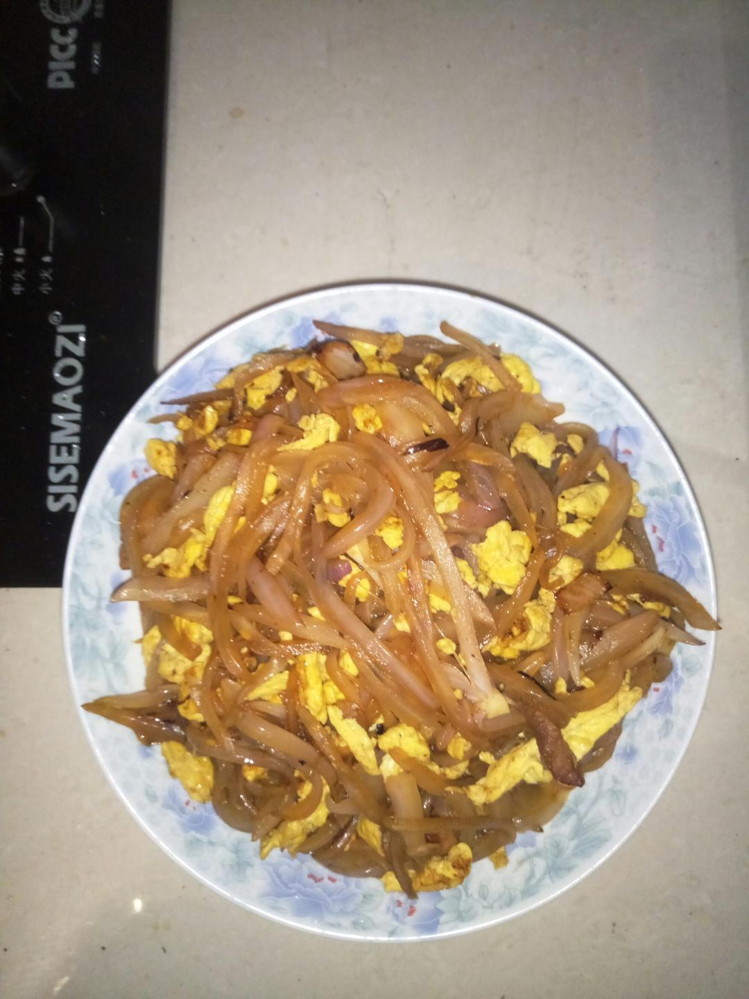 洋葱炒蛋