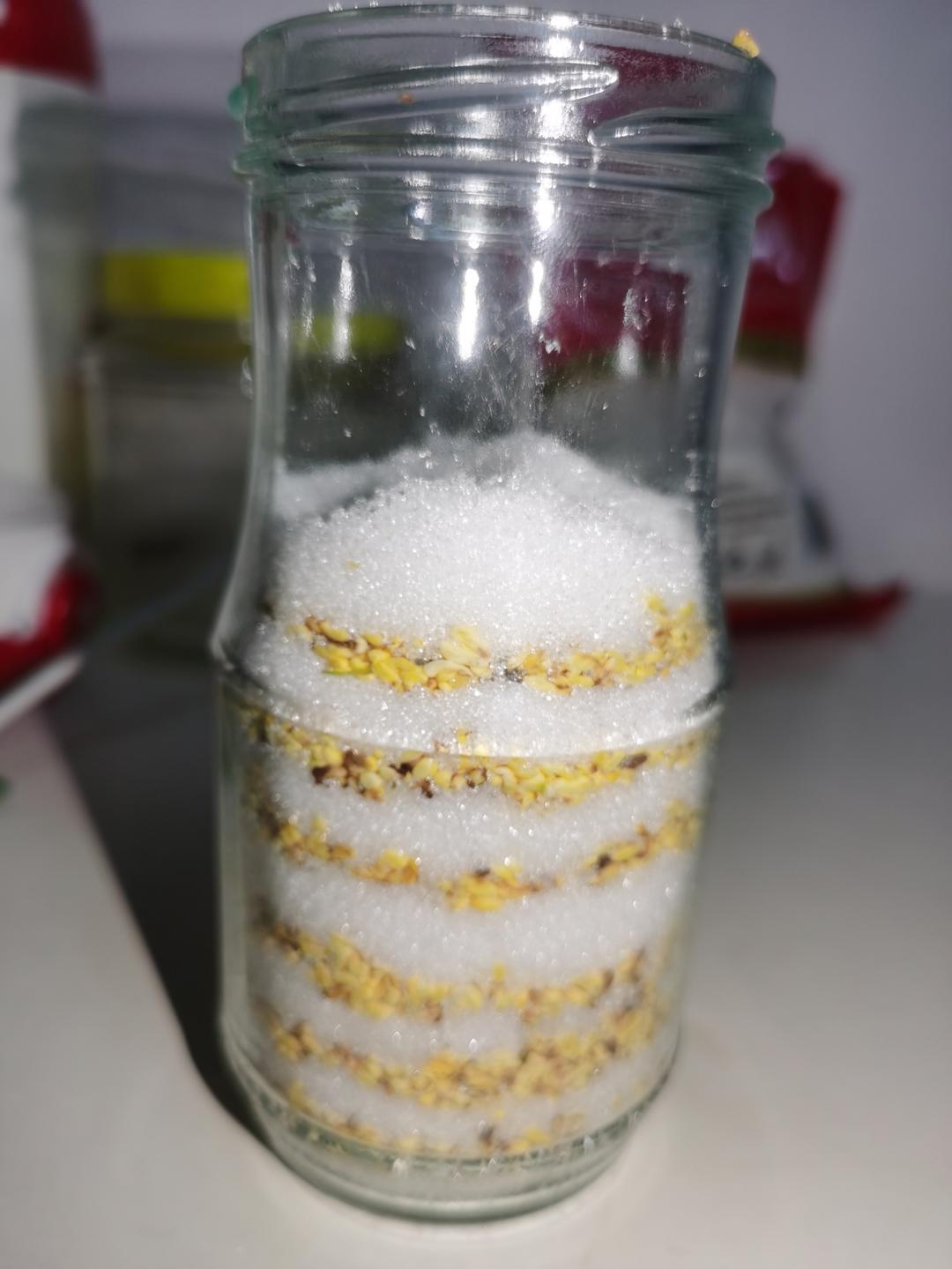糖桂花（最简单成功率最高腌制出鲜花不变色）
