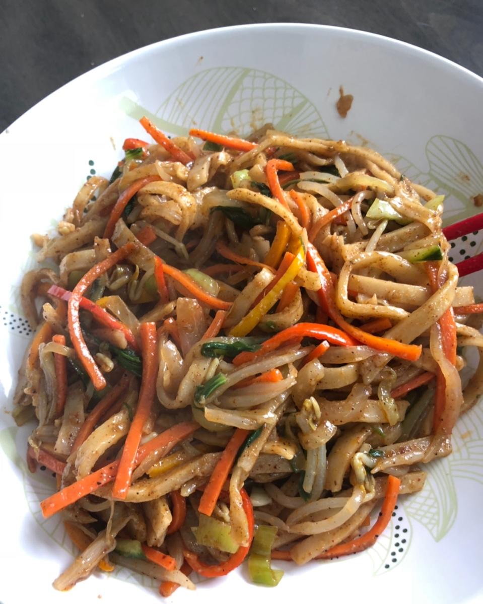 陕西私房炒饼[内附饼丝做法]