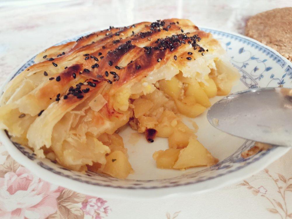 简易快手苹果派