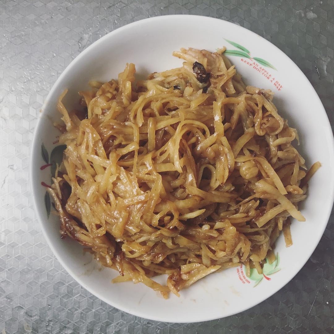 香辣土豆丝（快手简单）