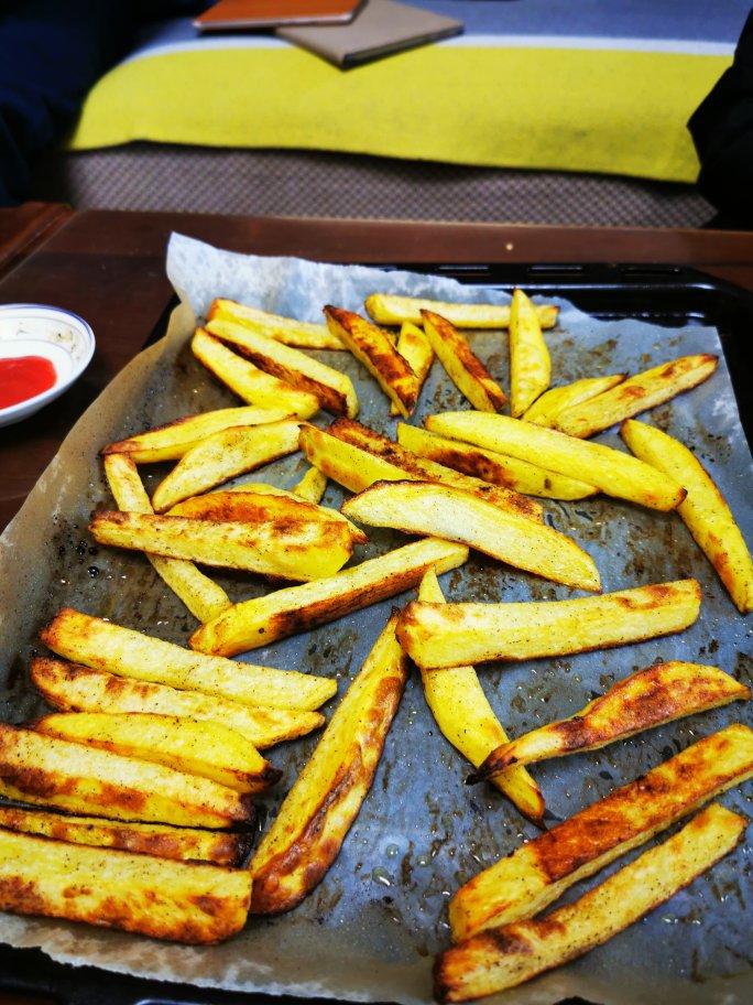 魔笛手烤薯条（烤箱版非油炸）