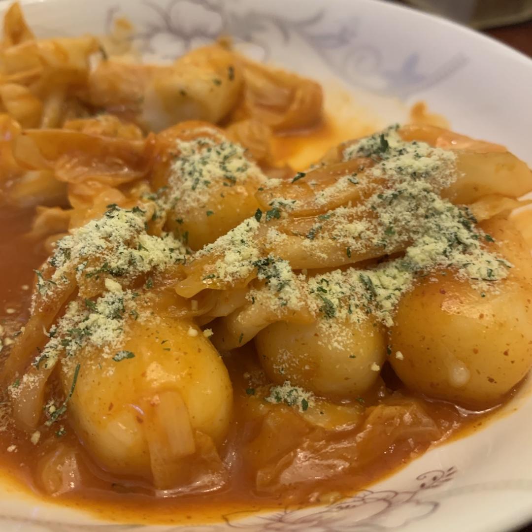 韩国炒芝士年糕