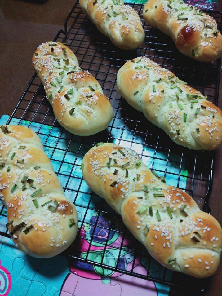 香葱肉松面包（烫种法）