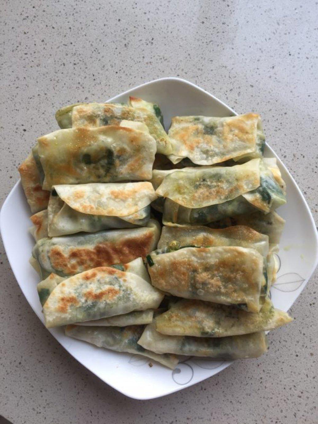 春卷皮～韭菜盒子
