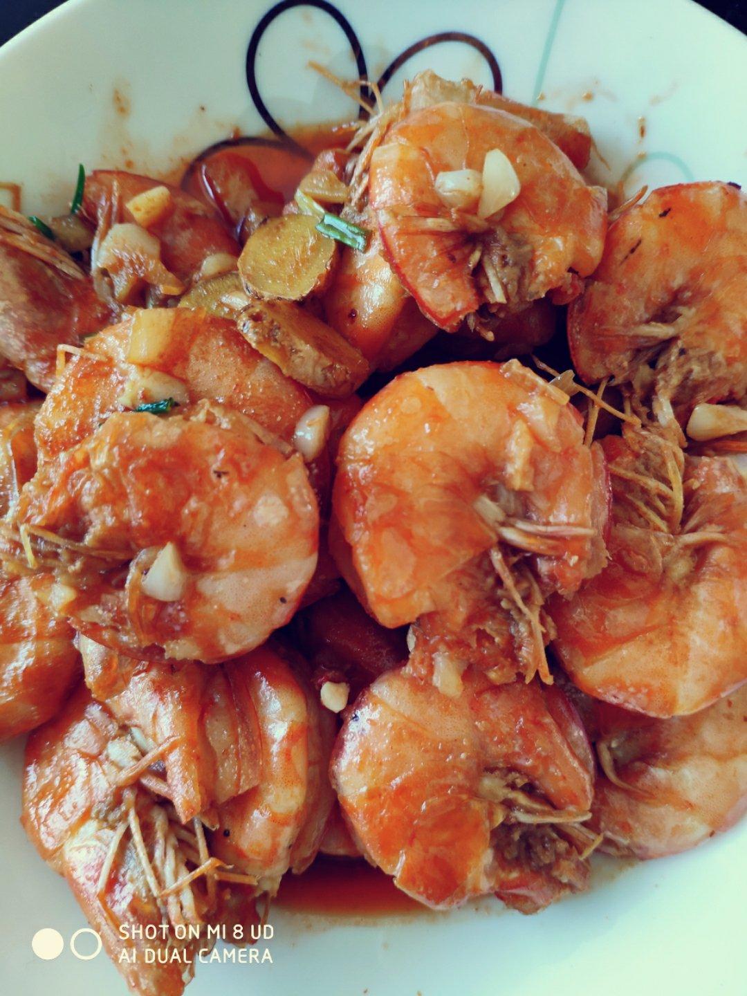 油焖大虾