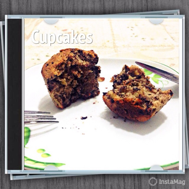 香蕉巧克力碎片麦芬