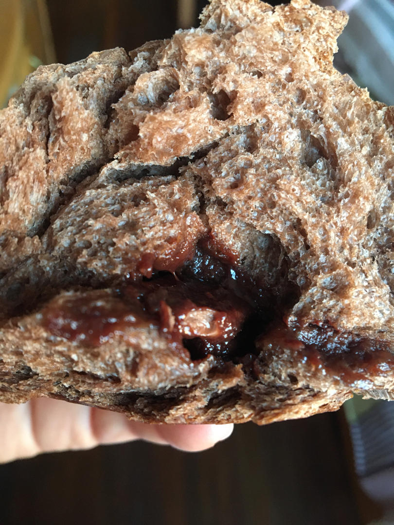 双味巧克力面包