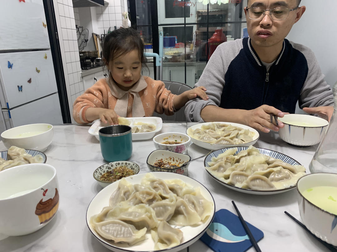 鲜嫩多汁的牛肉馅水饺🥟