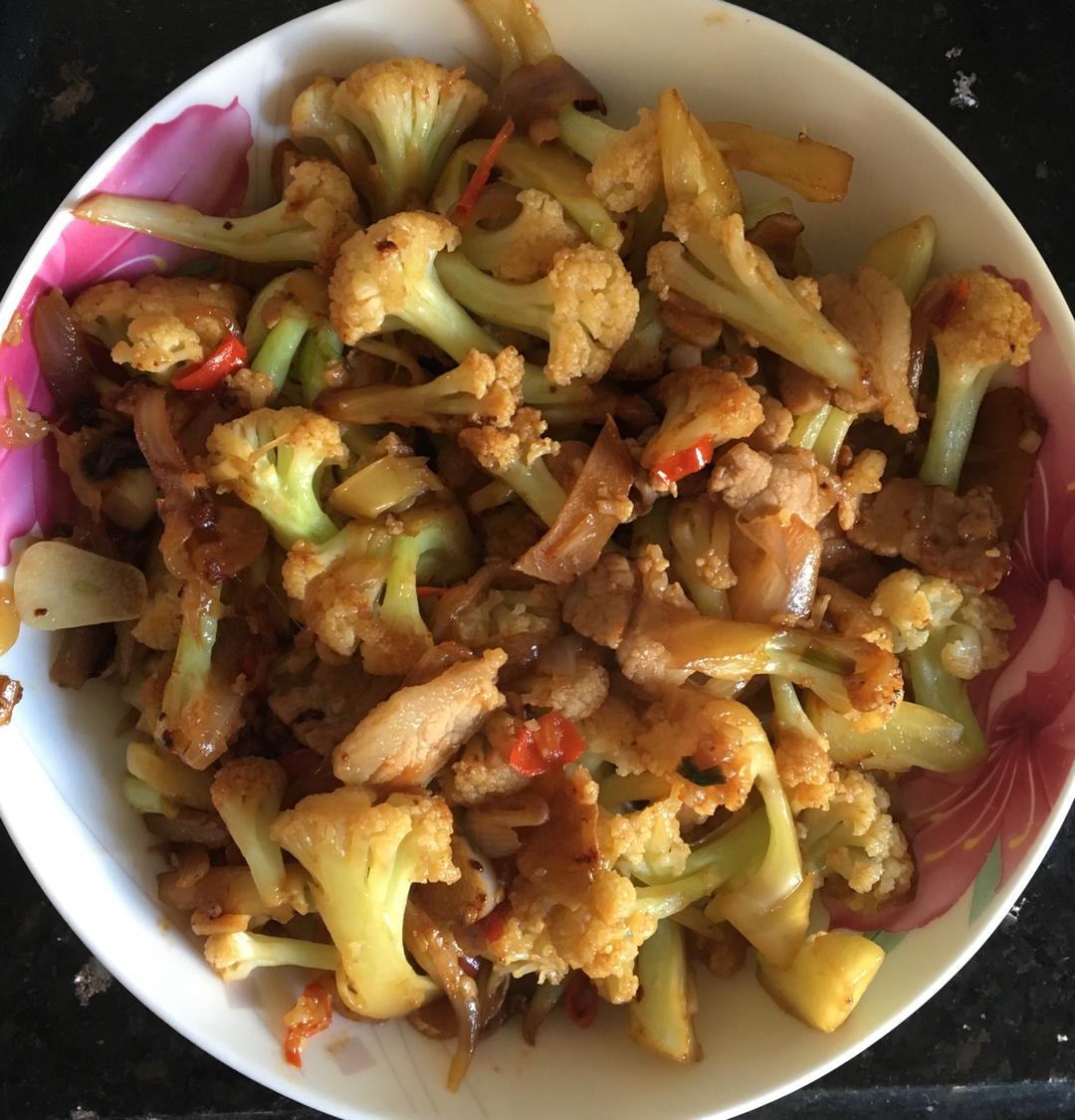 不用干锅的花菜(不舔碗算我输)