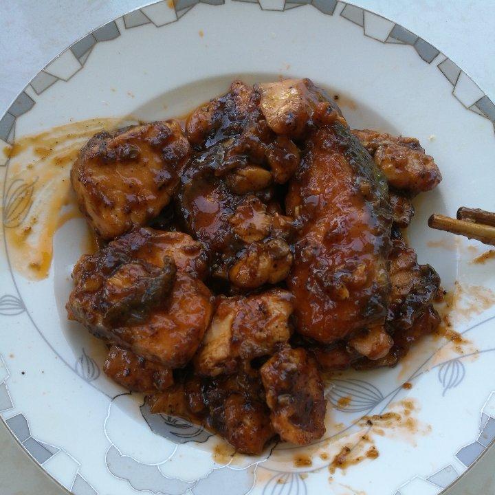 柠汁黑椒三文鱼