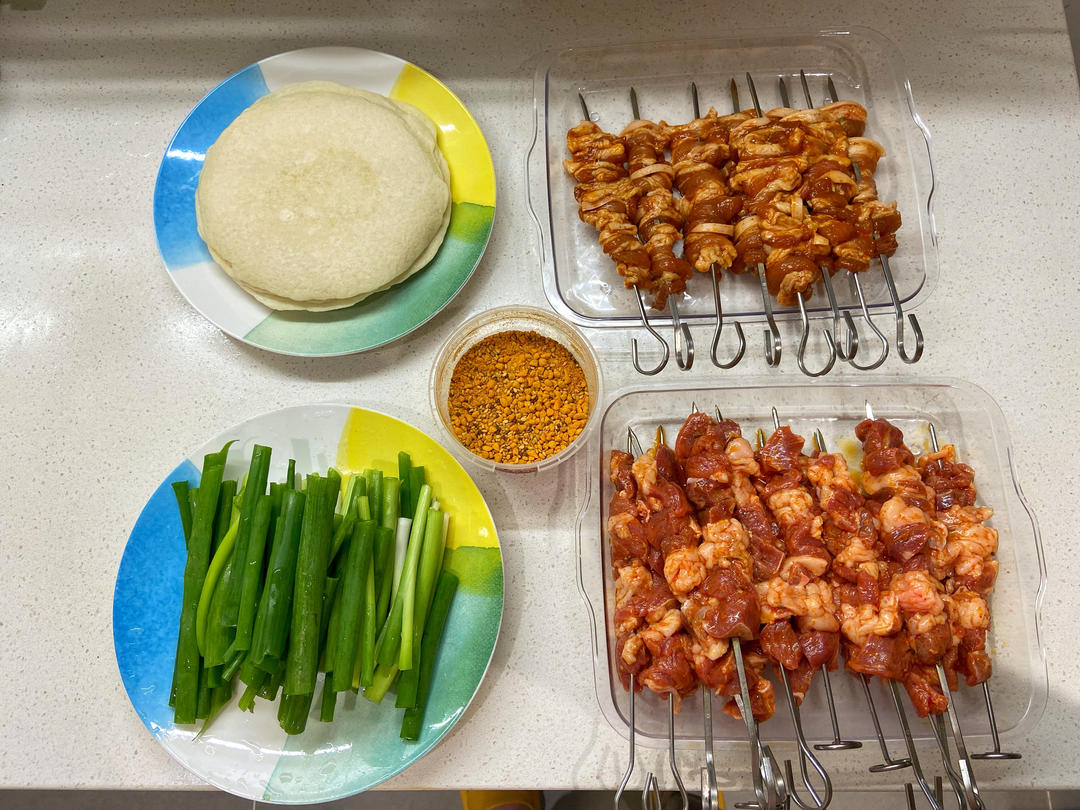 烤完不柴的电烤箱羊肉串
