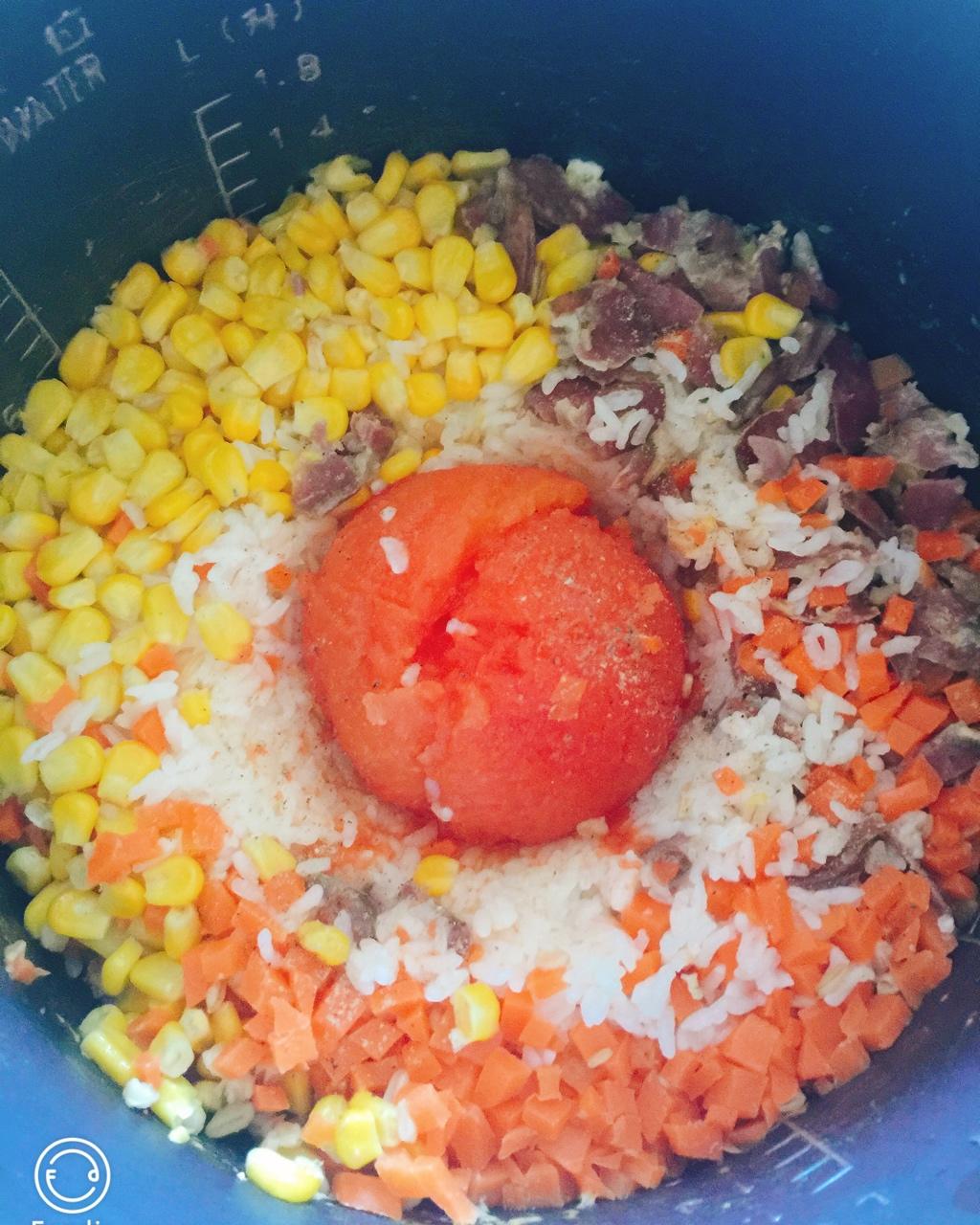 【电饭锅】一只番茄饭 番茄拌饭