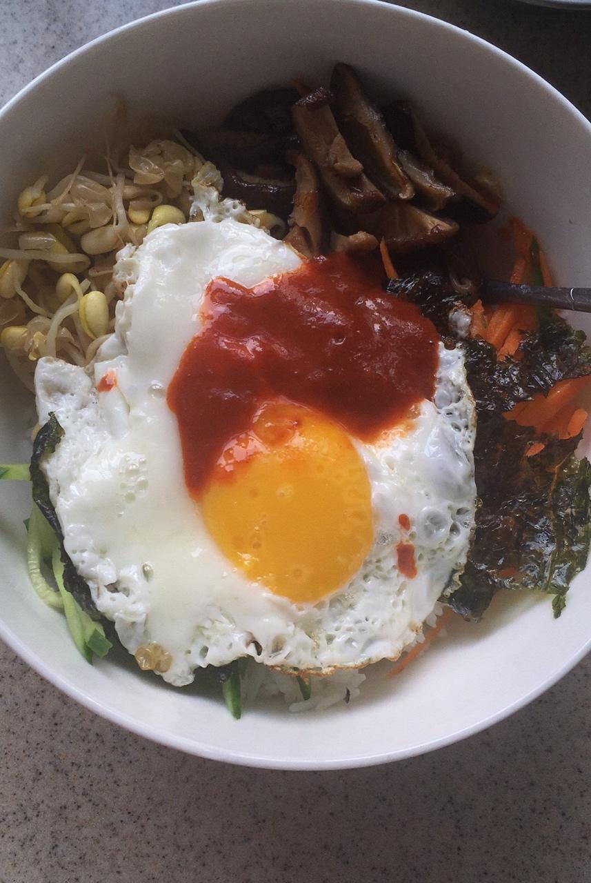 不用石锅的韩式拌饭