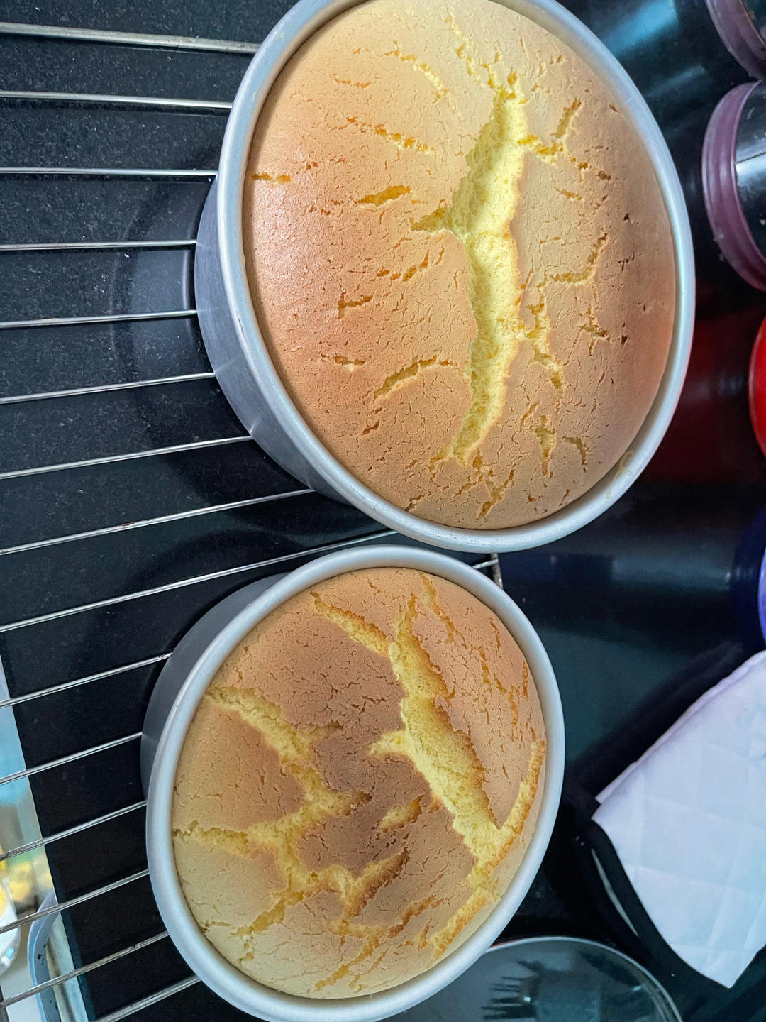 超柔软6寸戚风蛋糕(附8寸配方)零失败 超详细‼️含操作视频