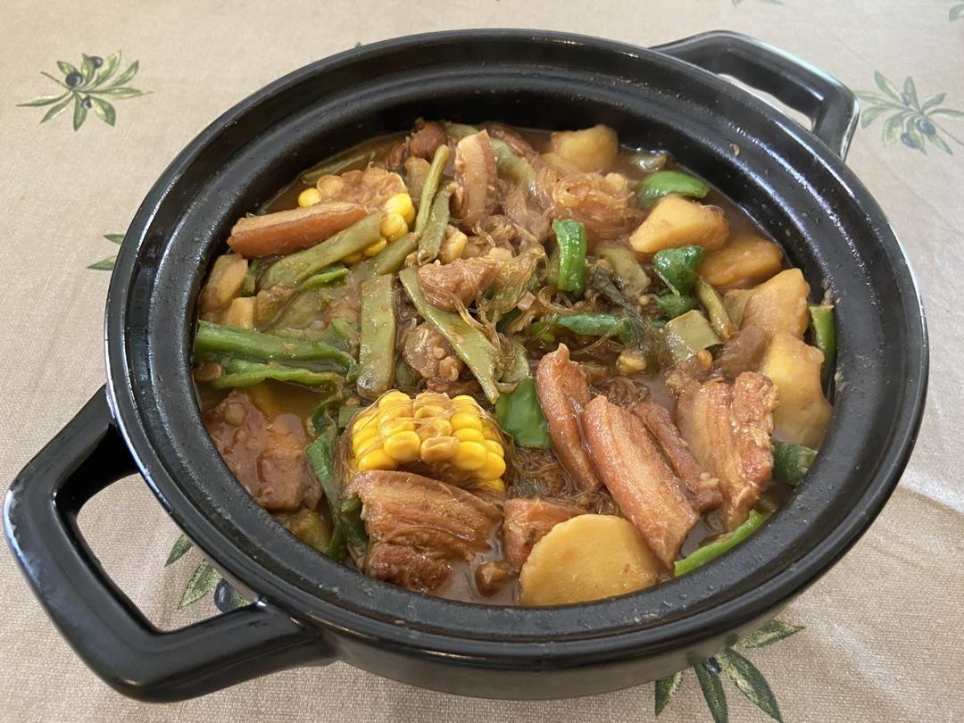 东北菜之——乱炖、豆角茄子土豆辣椒西红柿