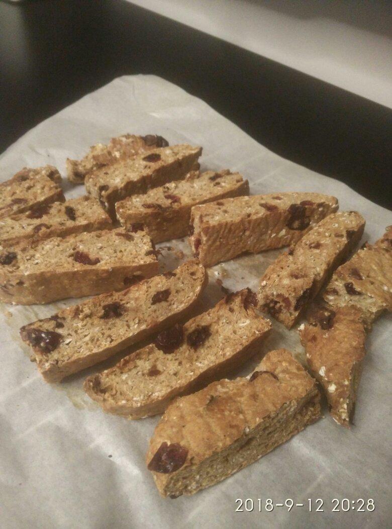 【健康零食】香蕉燕麦意式脆饼