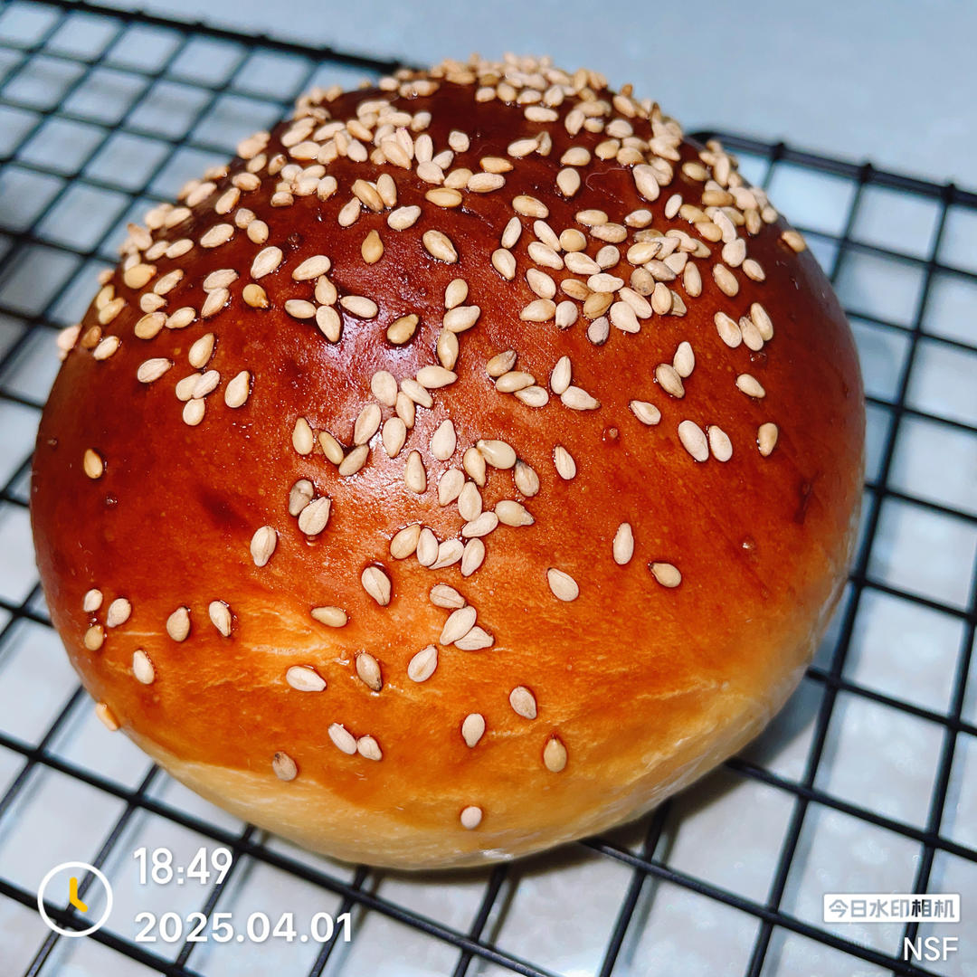 零失败汉堡胚（一次发酵）