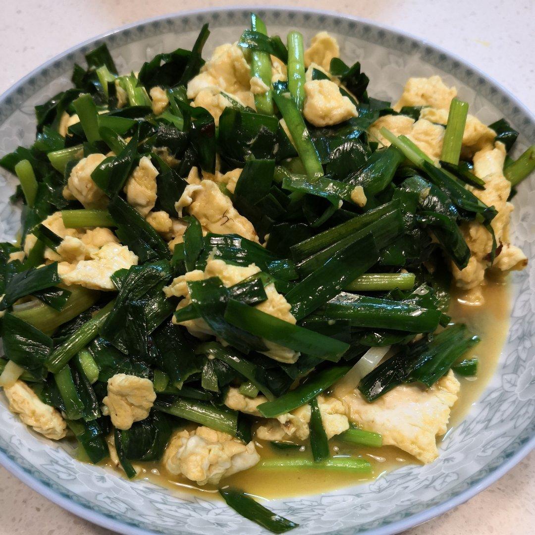 韭菜炒鸡蛋