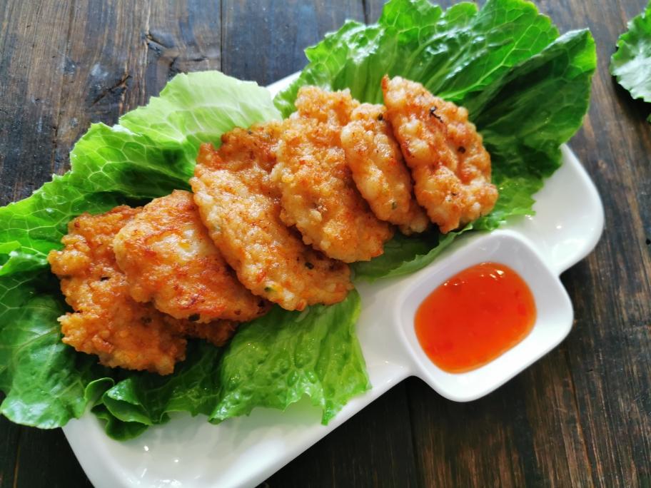 泰式网红小虾饼的做法