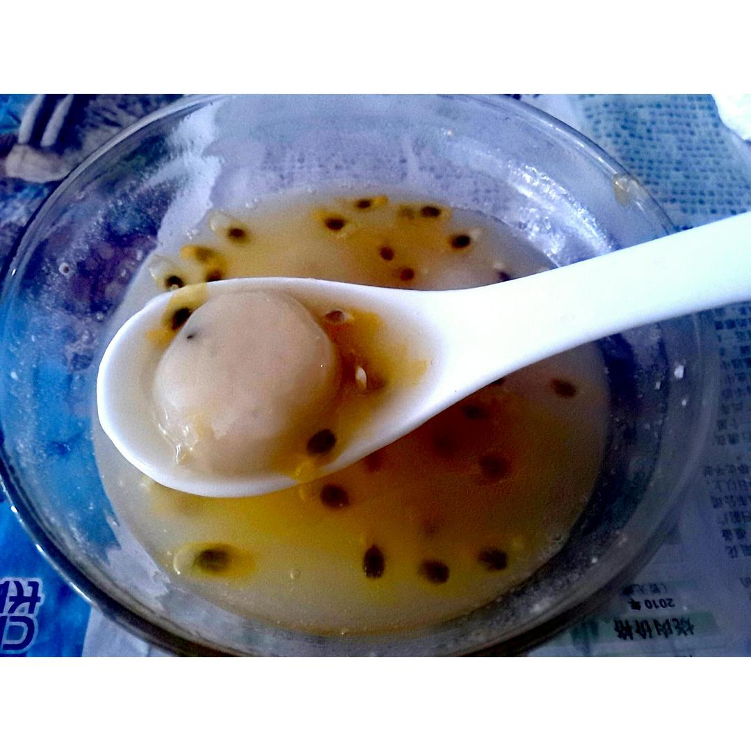 百香果汤圆