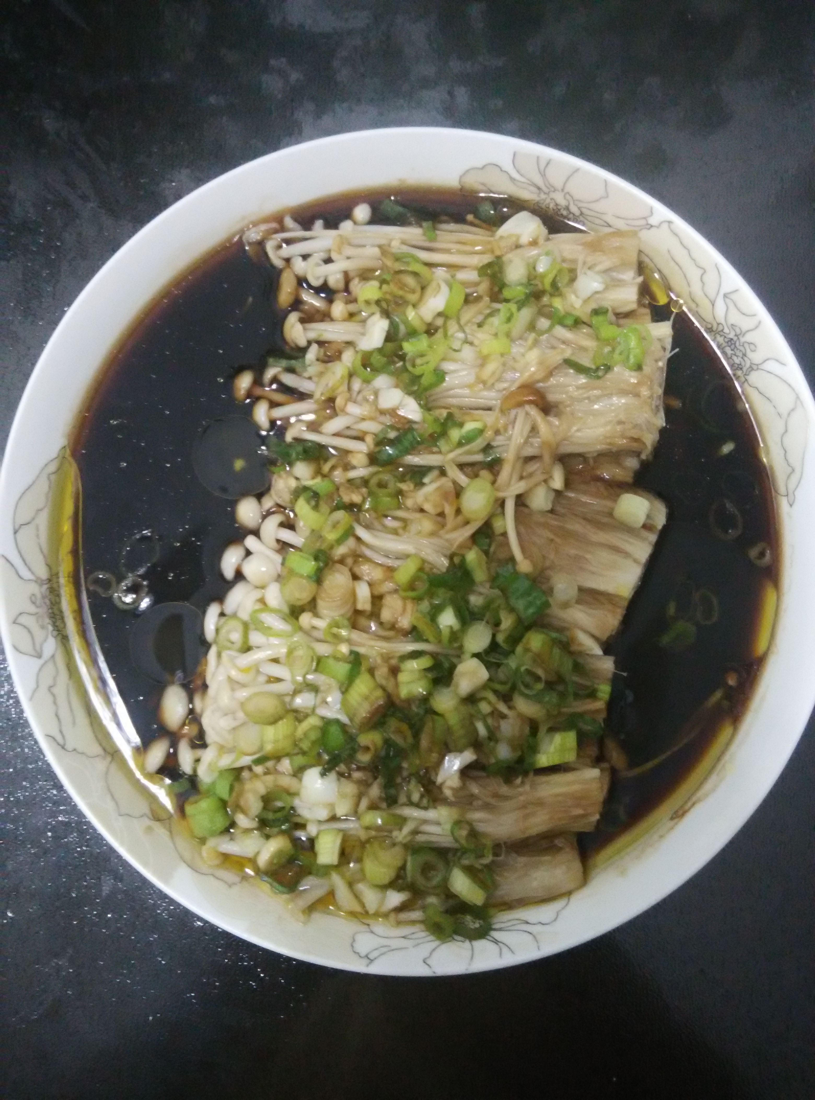 蒜蓉蒸金针菇