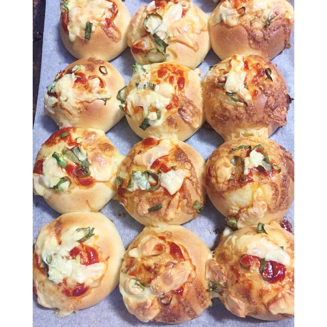 超软葱香芝士包（淡奶油面包体）