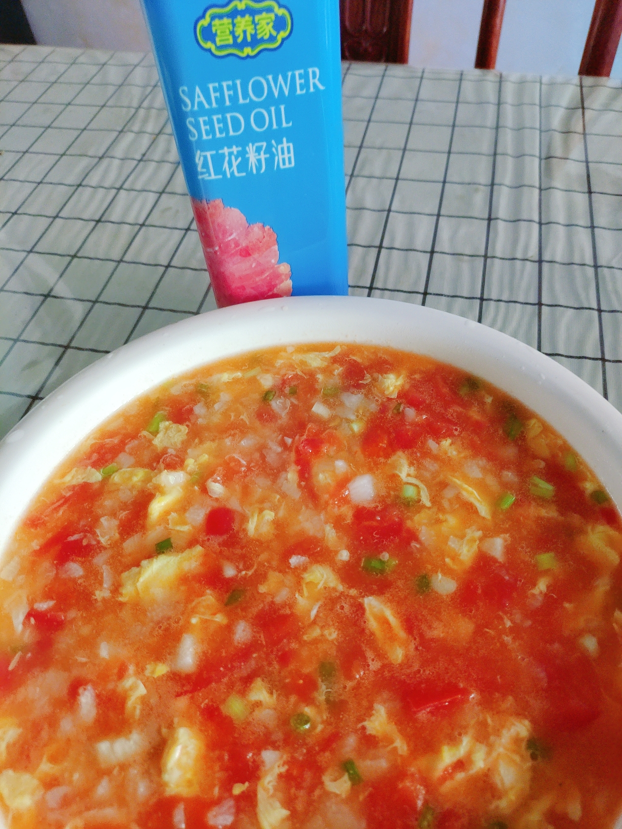 美味的山药泥西红柿鸡蛋汤的做法