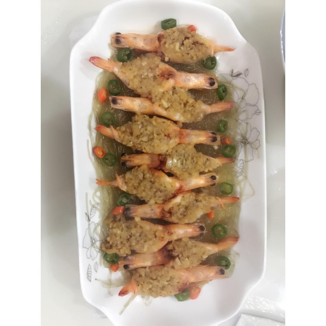 蒜蓉粉丝蒸虾