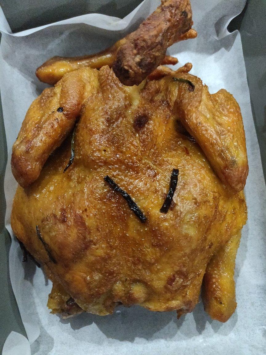 盐焗鸡-空气炸锅版