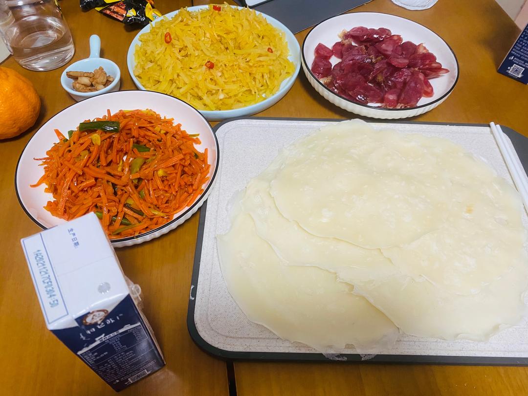 纯奶手撕吐司的做法 步骤1