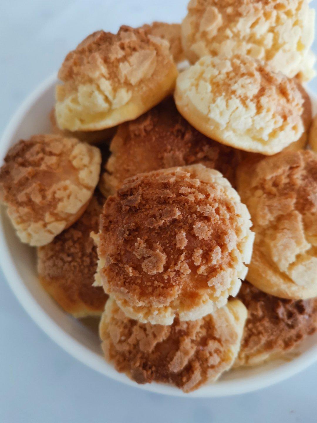 十分美味的酥皮泡芙