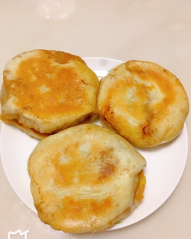 大葱猪肉馅饼（发面）